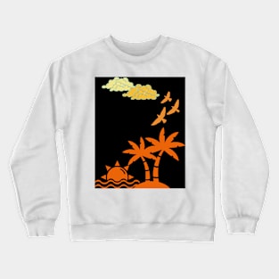 sunset Crewneck Sweatshirt